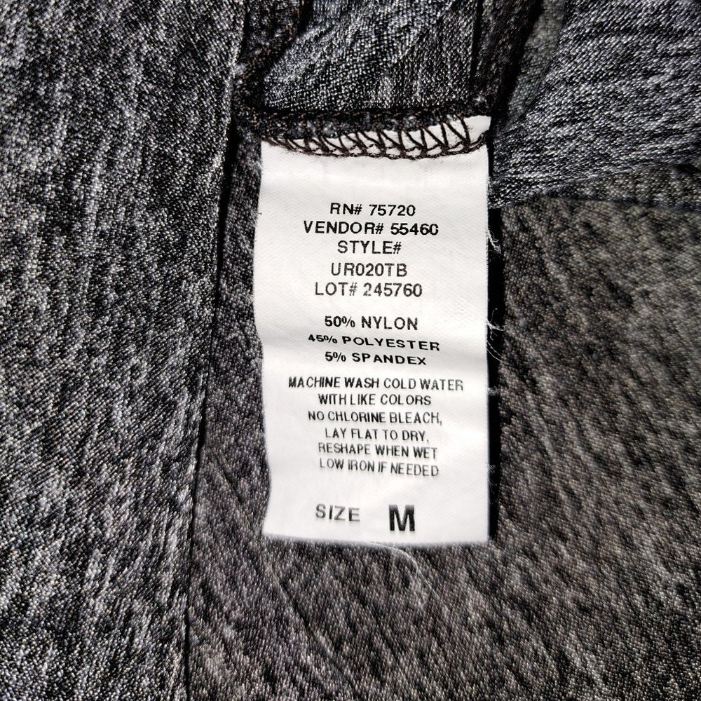 Bke Short Sleeve Black/Grey Glitter Tee size Medium - Picture 5 of 7